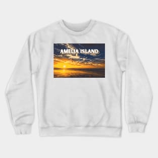 Sunrise over Amelia Island, Florida Crewneck Sweatshirt